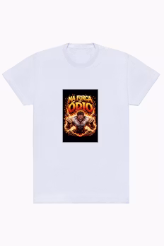 Camiseta Tradicional Na Força do Ódio 2